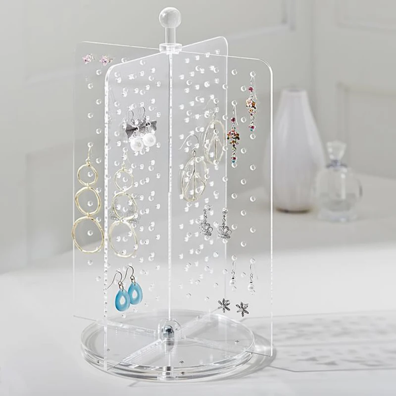 Custom Acrylic Earring Holder Jewelry Organizers Acrylic Earring Display Stand
