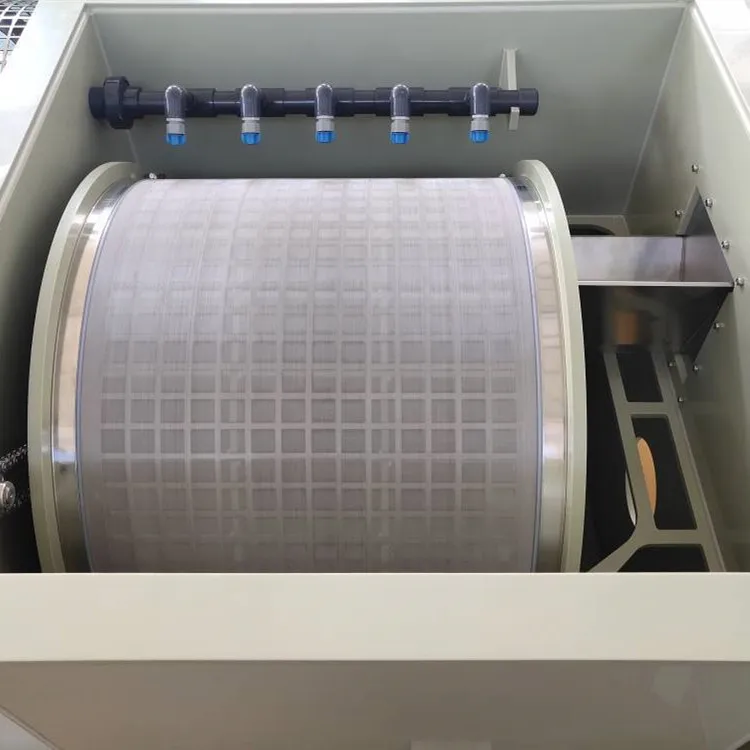 ロタリードラムフィルター｜農業用海水・淡水用（10m³/h）