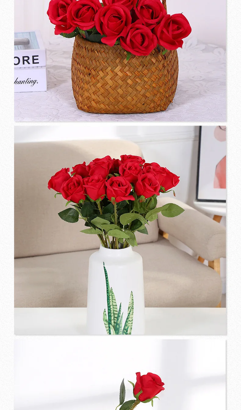 Artificial Silk Rose Wholesale Flowers Cheapest Silk Flowers Artificial