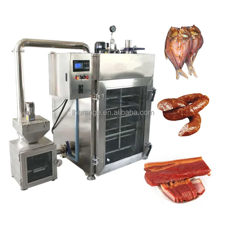 Factory Fish Smoking and Drying Machine Fish Cold Smoking Equipment  Meat Smoking Machine