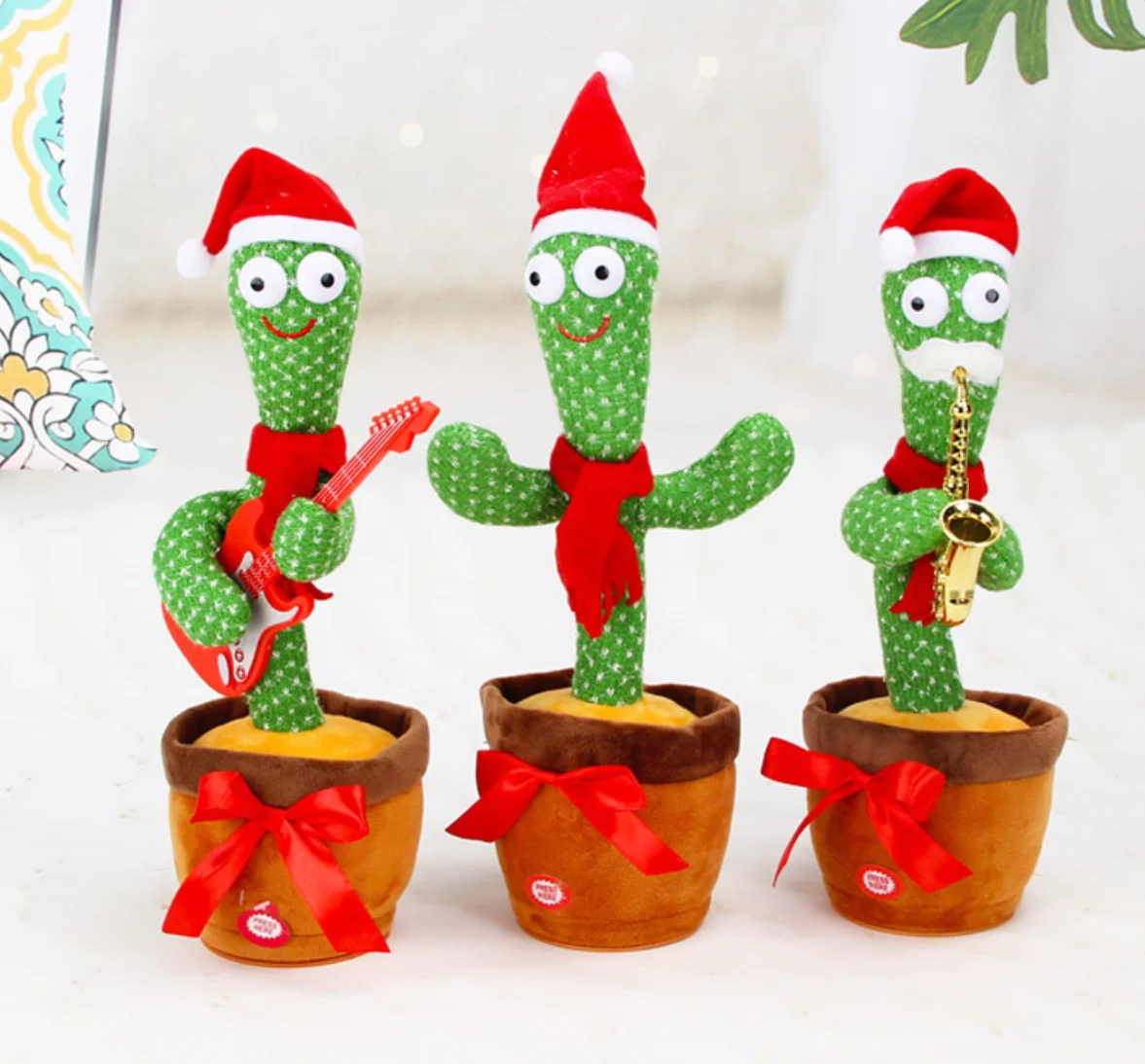 dancing cactus christmas