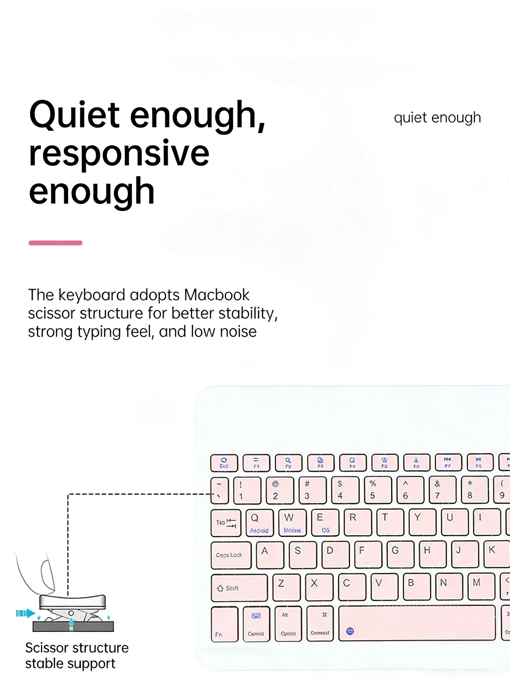 product premium magnetic detachable leather keyboard case for ipad11 a16 109 ultra slim protective cover with multi angle stand-6