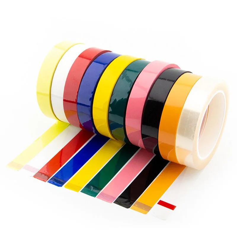 Acrylic Gule Multiple Color Solar Powered Heat Tape Aluminum Auto Masking Mylar Polyester Film Tape for Transformer