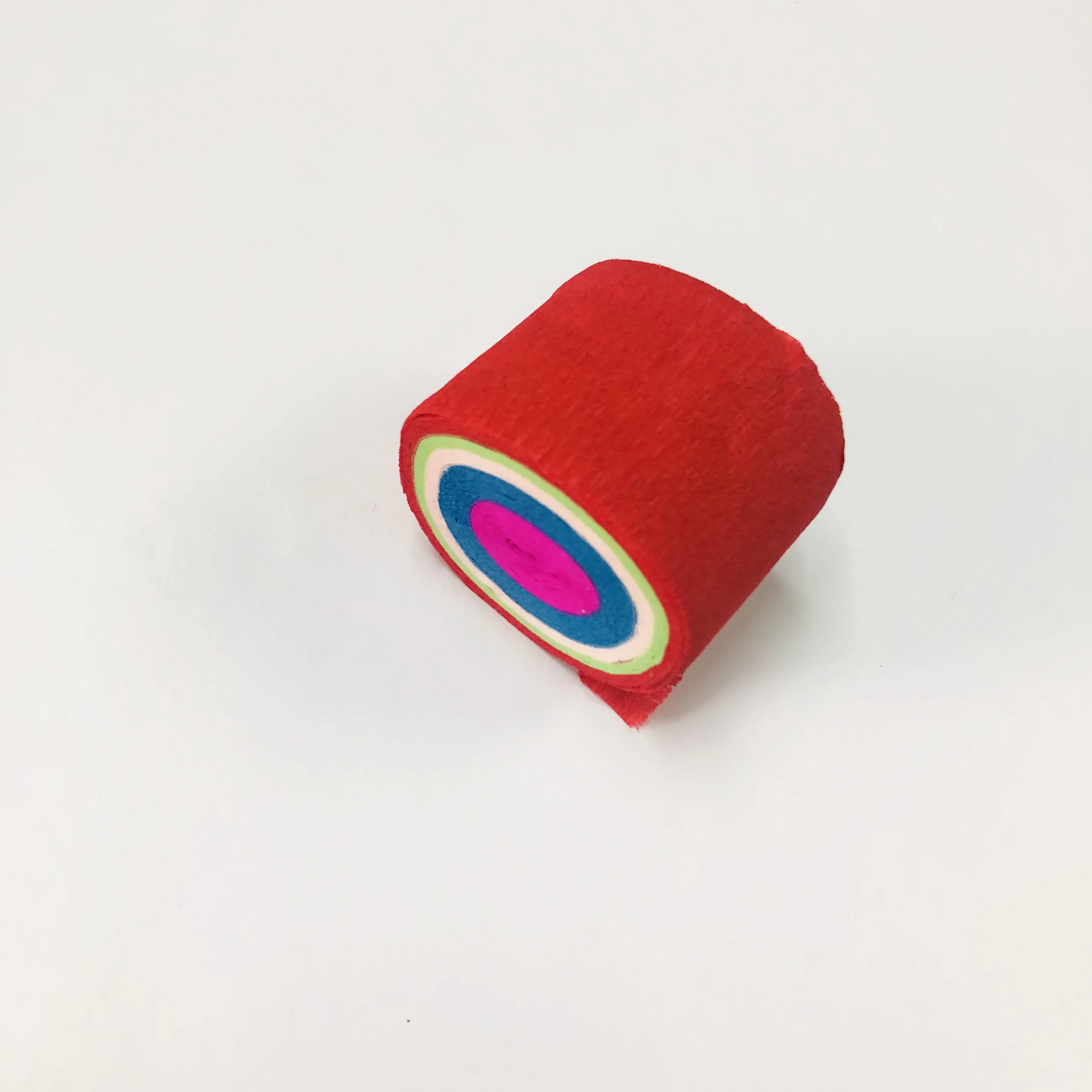 Throwing Ribbon Crepe Paper Roll Colors Wrapping Crepe Paper Streamers High Strength Custom Crepe Paper Flowers