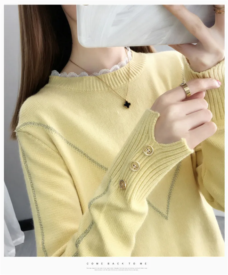 Turtleneck Sweater Women 2022 Autumn Winter Long Sleeve Pullovers Sweaters Female Knitted Tops Jumper Ladies Casual