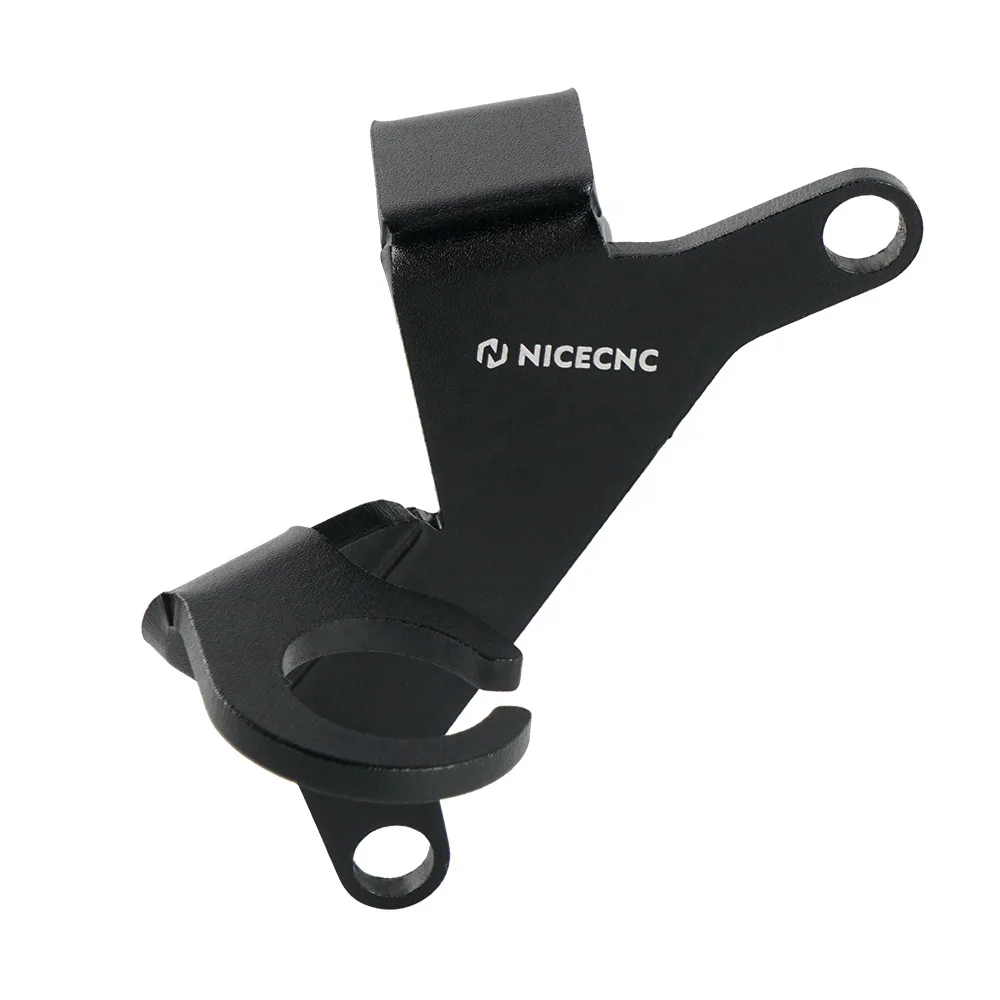 NICECNC Protection Disque Frein Avant Rouge Aluminium - Compatible Yamaha Raptor 700 YFZ450