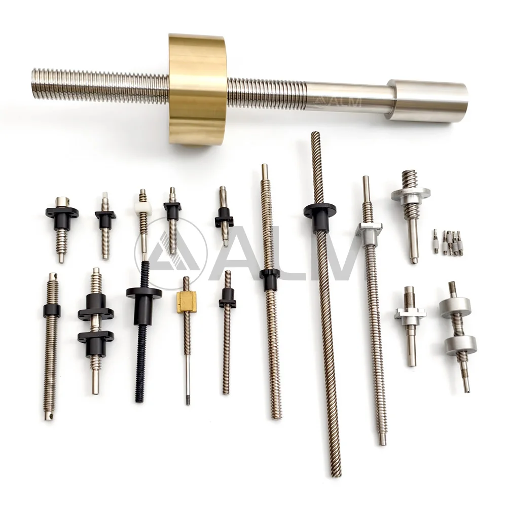 Stainless Steel Diameter 8mm Metric Trapezoidal Thread Tr8 T8x15 T8x20 T8x12 T8x10 T8x8 T8x4 T8x0.5 T8x2 T8x24 Lead Screw
