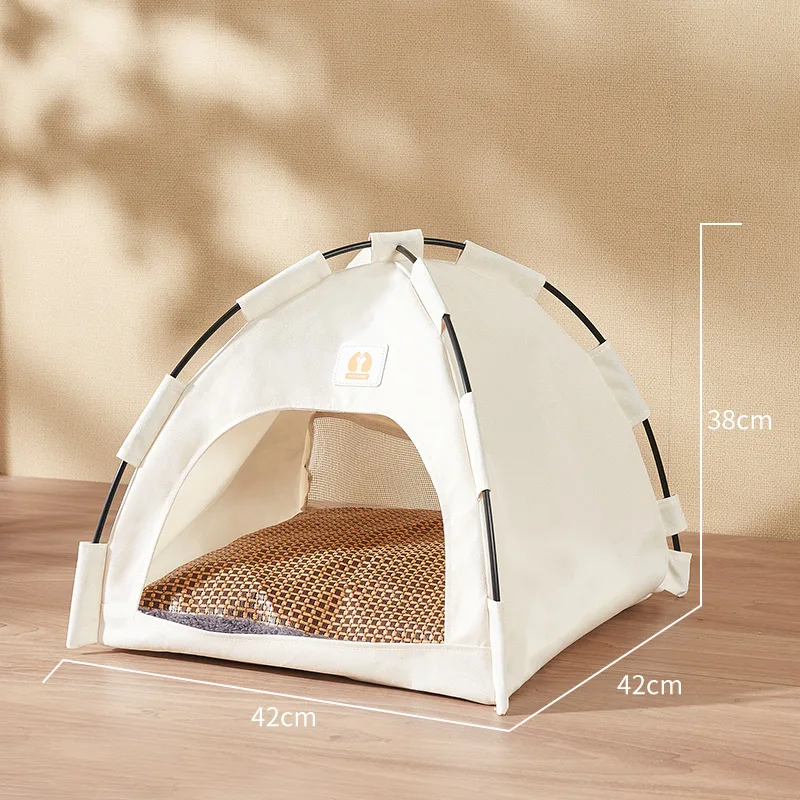 High Quality Customizable Waterproof Anti-Scratch Lightweight Pet Cat Tent Pet House Outdoor Dog Camping Tent