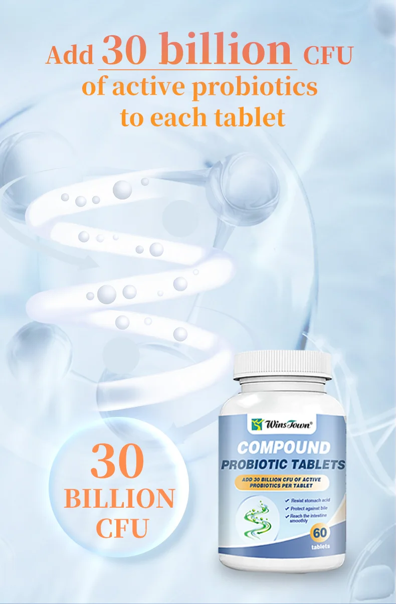 Best Probiotic Tablets Customize Logo Private Label Gut Health