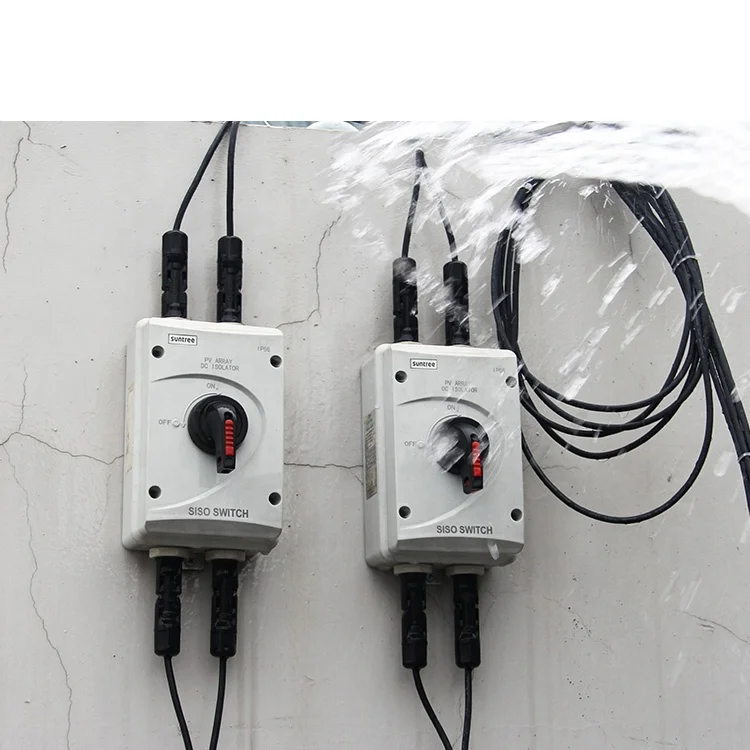 IP66 Solar PV System Battery Isolator Switch 1000V DC Waterproof Disconnector Chinasuntree