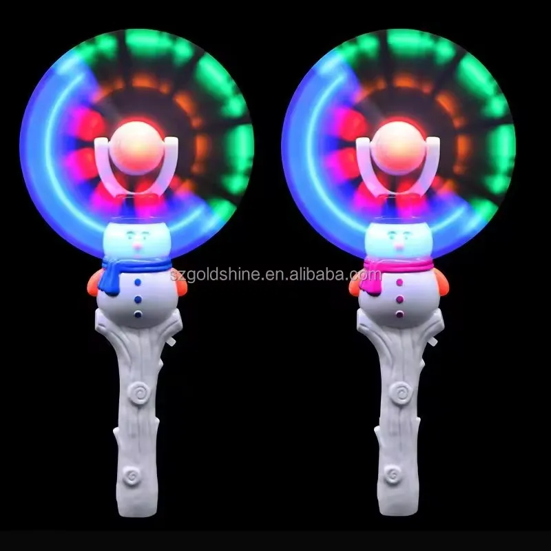 Jouet Lumineux LED Rotatif Avec Moulin à Vent - Alimentation 3x AAA, Pour Ados 12-16 Ans, Neuf