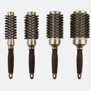 bristle Custom Professional Salon Barbershop Soft Hair Styling Detangling Round Hair Round Brush