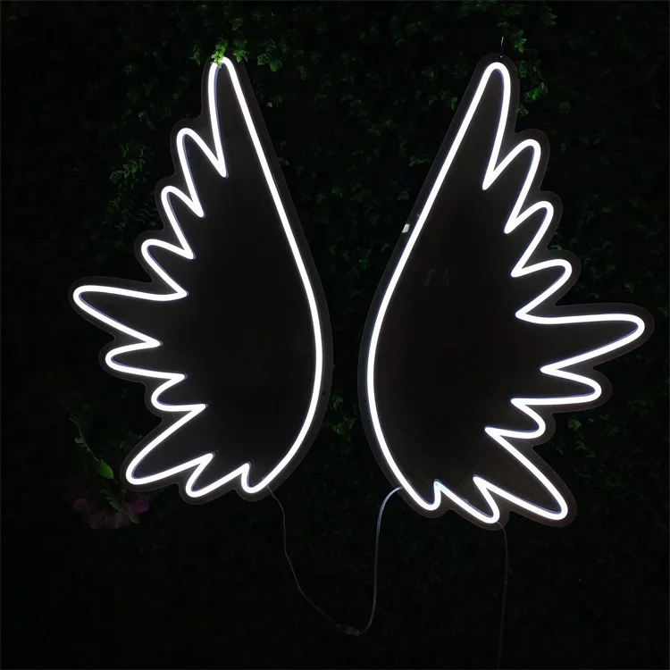 Праздничное украшение маленькая портативная батарея/USB-питание акриловая светодиодная неоновая вывеска на заказ для