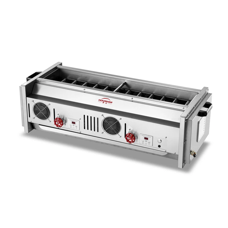 A8 Professional Stainless Steel Gas BBQ Grill Controls 2 for Natural Gas or LPG for Kebaba