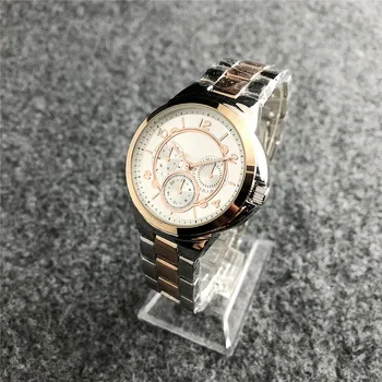 Luxury Sports Watch Women Quartz Waterproof Luminous Chronograph Women's Watches Stainless Steel Watch Female Clock