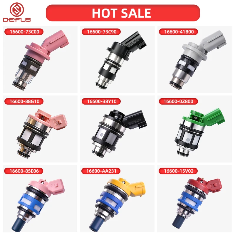 DEFUS High Quality Precision Fuel Injector OEM 16600-73C90/JS50-1