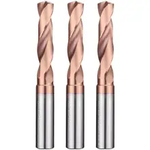drill supplier wholesale carbide 1.5 to 8mm rose gold M35 hss tools tungsten carbide steel solid twist drill