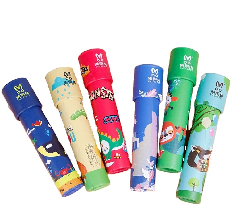 Красочный калейдоскоп Классический Ностальгический игрушка настоящая сцена для детей и взрослых