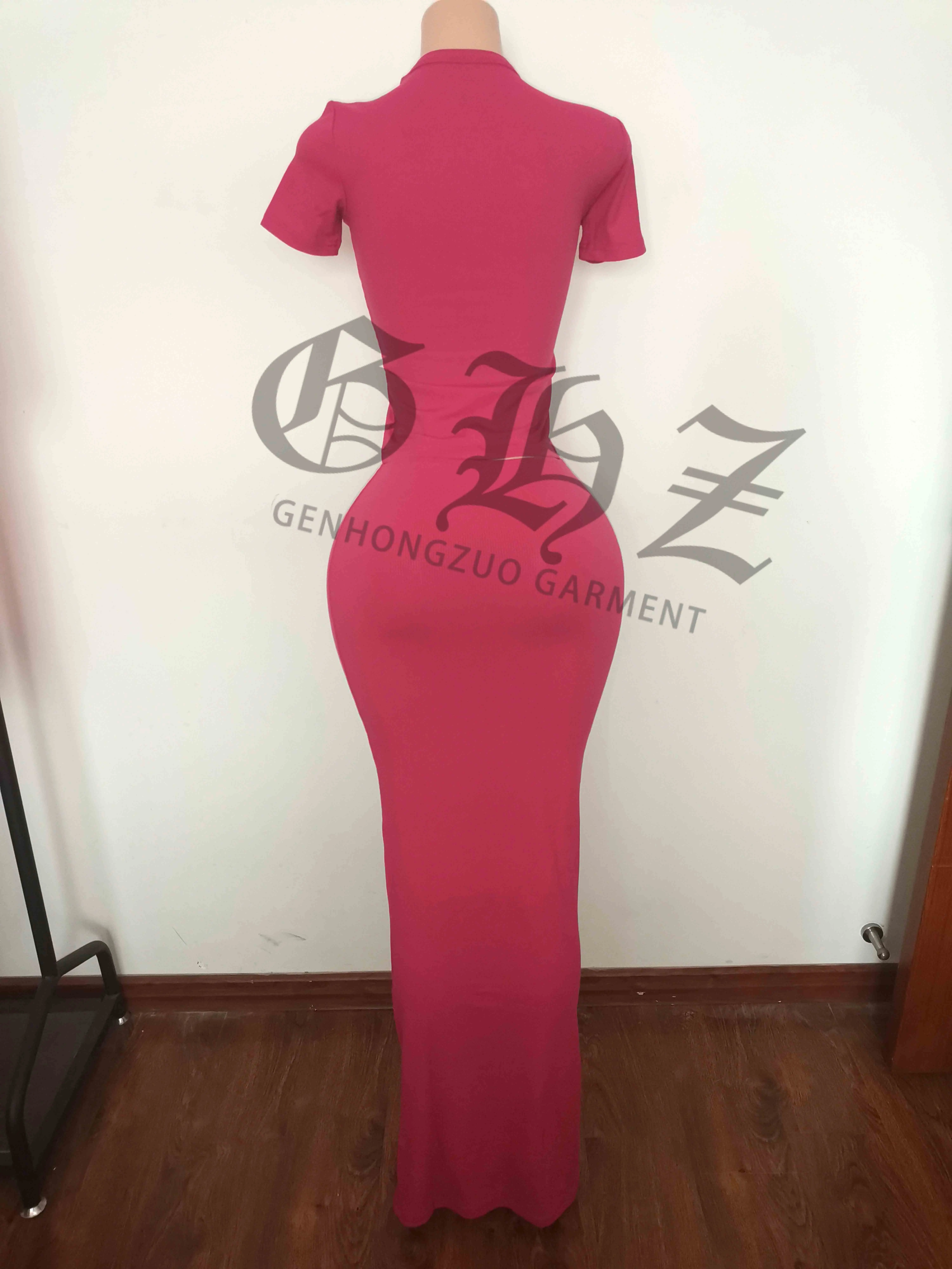 open lace back dress Galvan London Blue Ribbed Knit Dress UK 12
