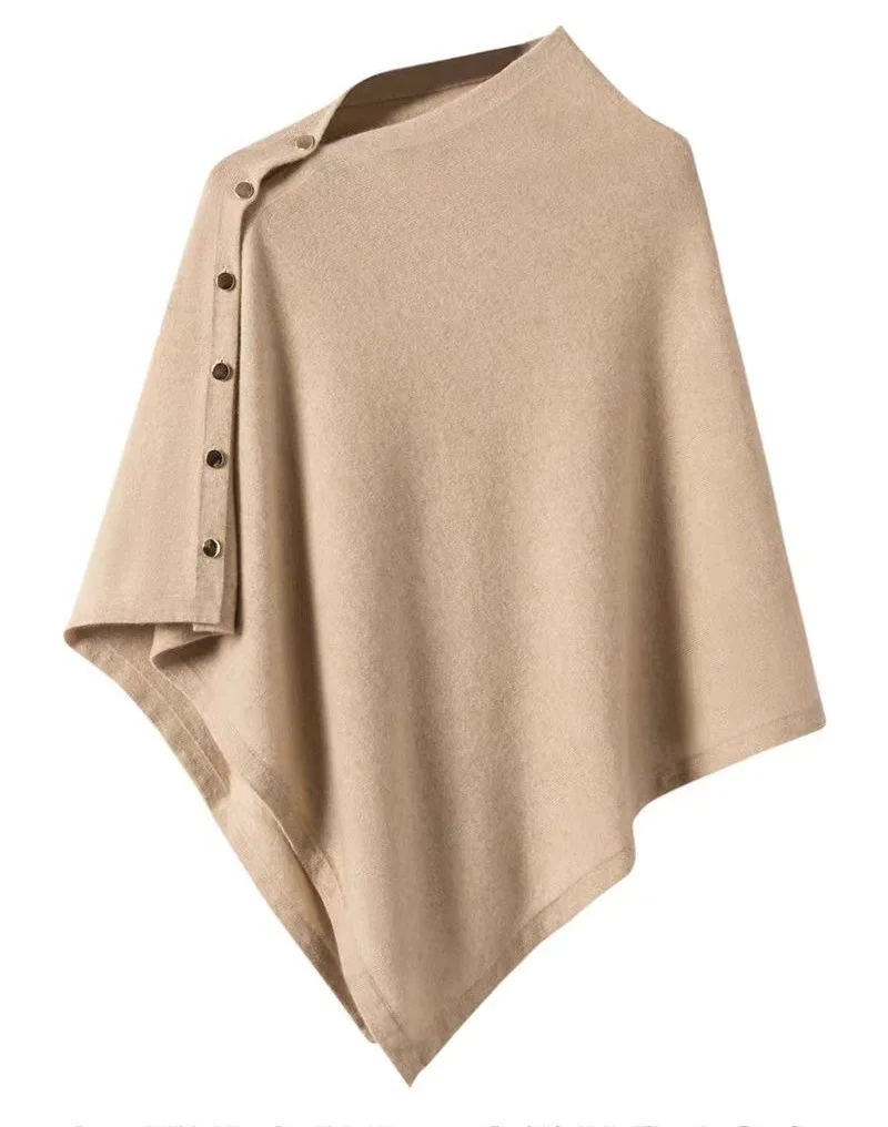 Sciarpa da viaggio, cardigan, mantella o scialle da spalla in lana, in misto cashmere, lussuosa e lavorata a maglia, ideale per donna._voghion.com