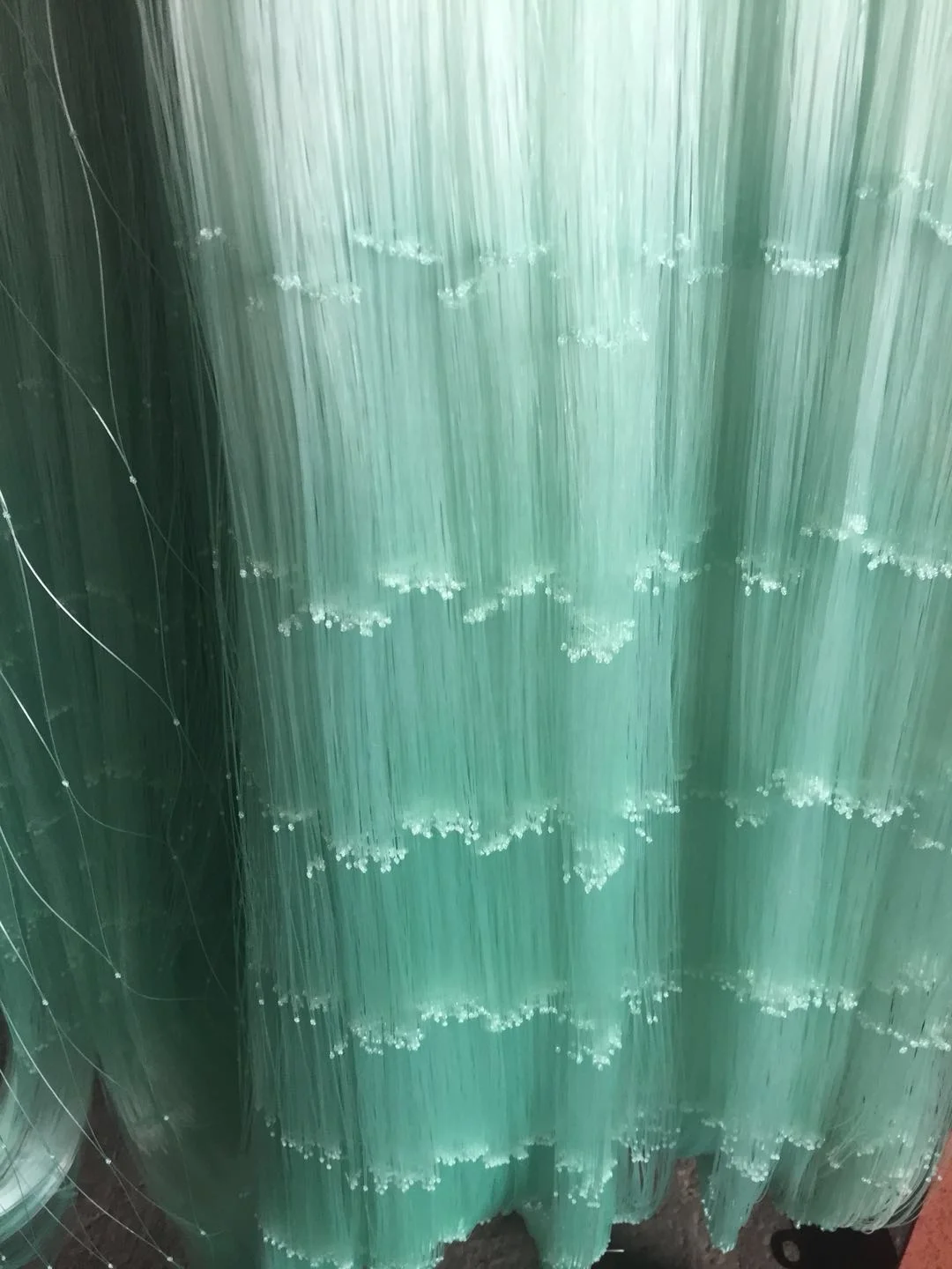 33PLY Green HDPE Mackerel Fishing Nets Durable Nylon Material