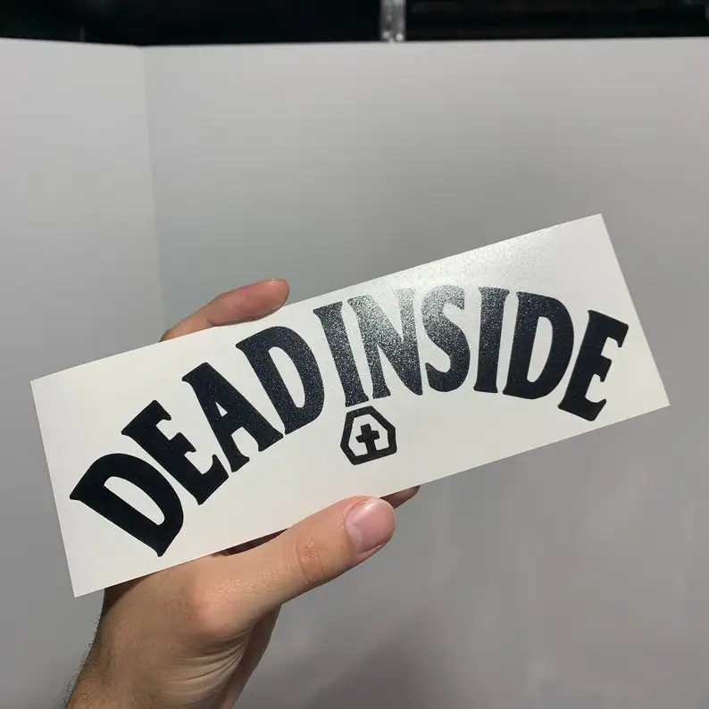 Водонепроницаемые виниловые наклейки на заказ, наклейки на бампер автомобиля, персональный знак «сделай сам»