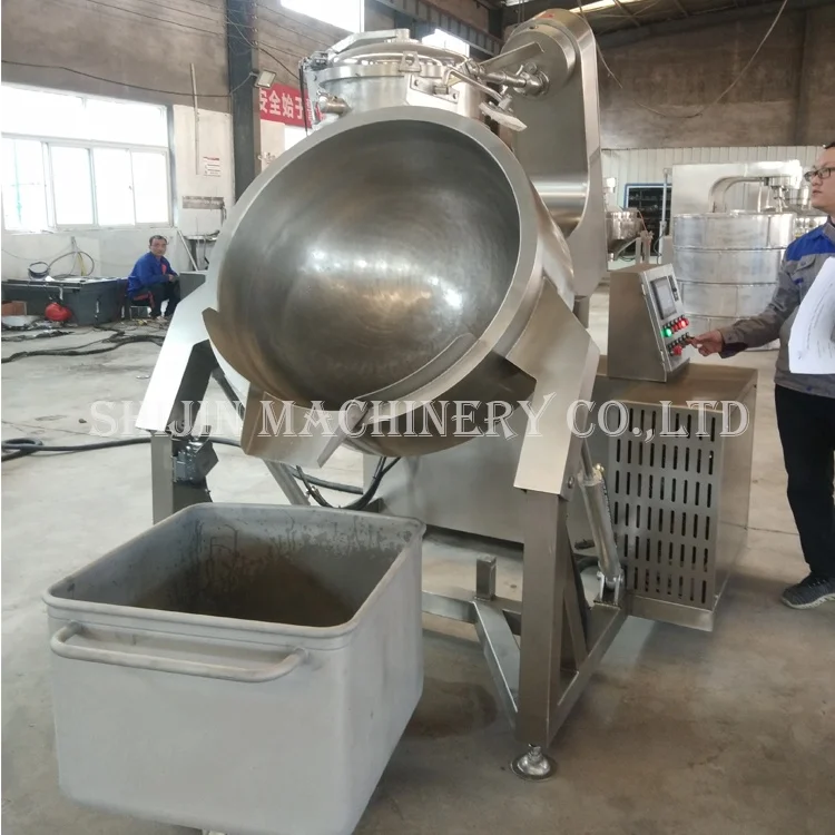 Chicken Curry Onion Gravy and Butter Chicken Sauce Cooking Machine