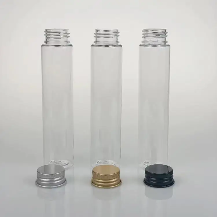 40ml Transparent Cylindrical Pet Tube Bottle,Plastic Tubes,Food Candy