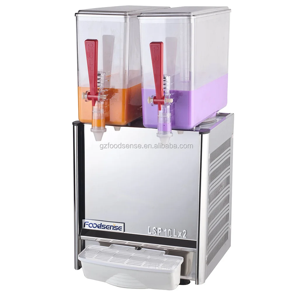 2022 Foodsense 100% High Quality Electric Used Fruit Juice Dispenser Machine