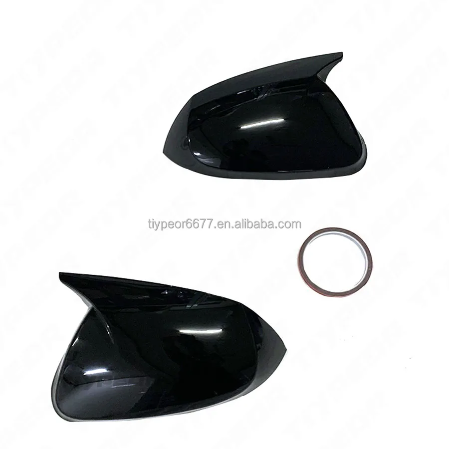 product pair for hyundai accent 2018   2021 carbon fiber style tiypeor side view mirror cover cap-5