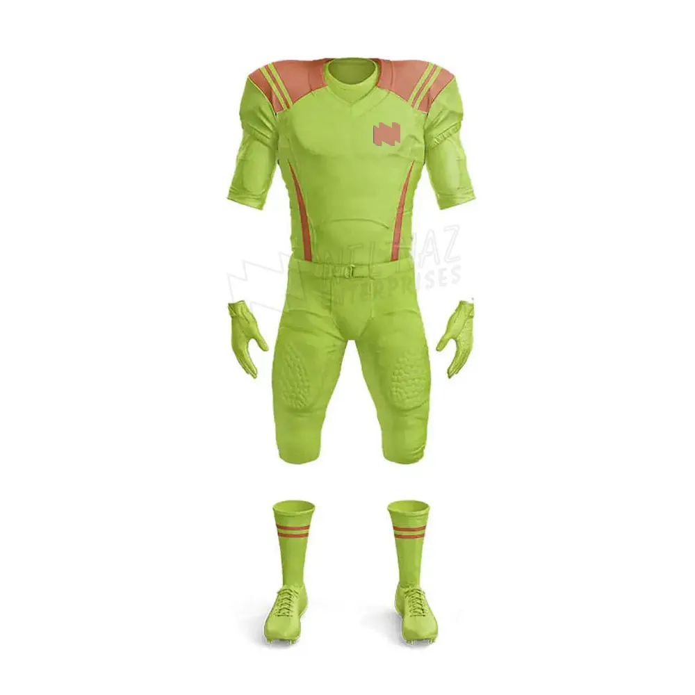 Quick Dry Men American Football Uniform 100 Polyester Made American Football Uniform For Sale