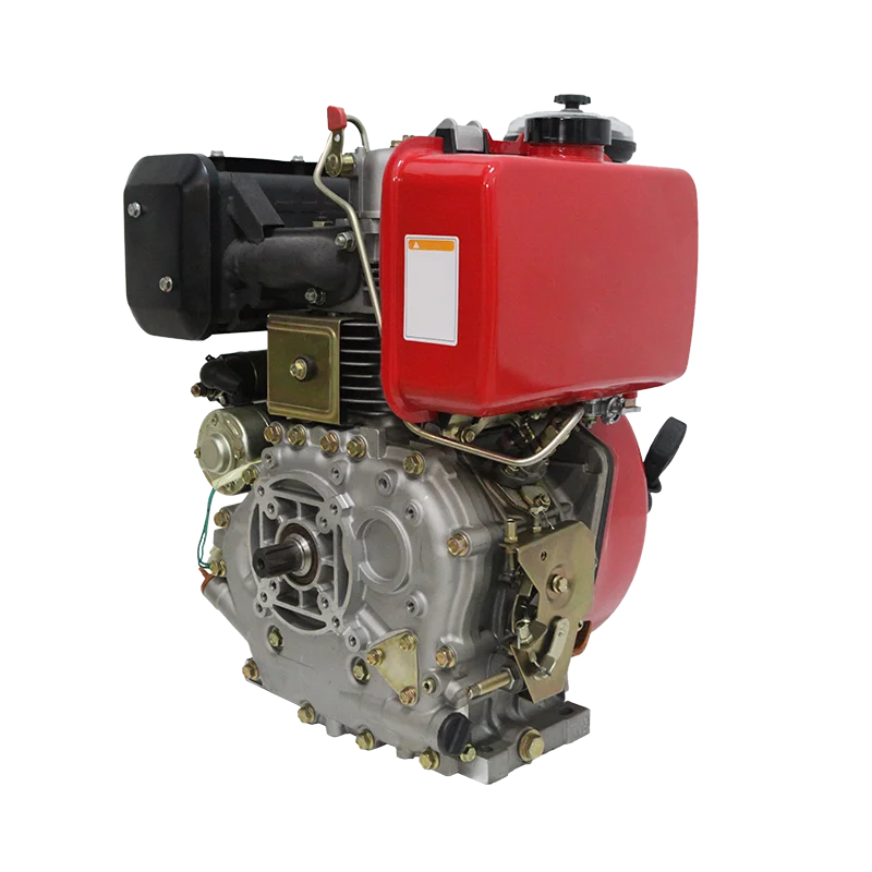 High Quality 188F 10 hp 7.5 KW 456cc 1 Cylinder air Cooled Small diesel Engine