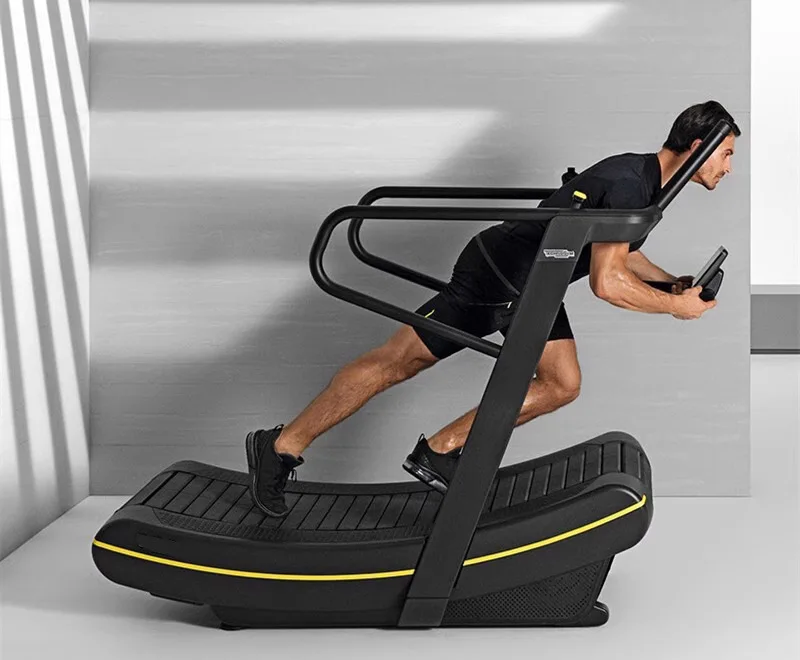 Curved Treadmill Manual Non Motorized Commercial Professional