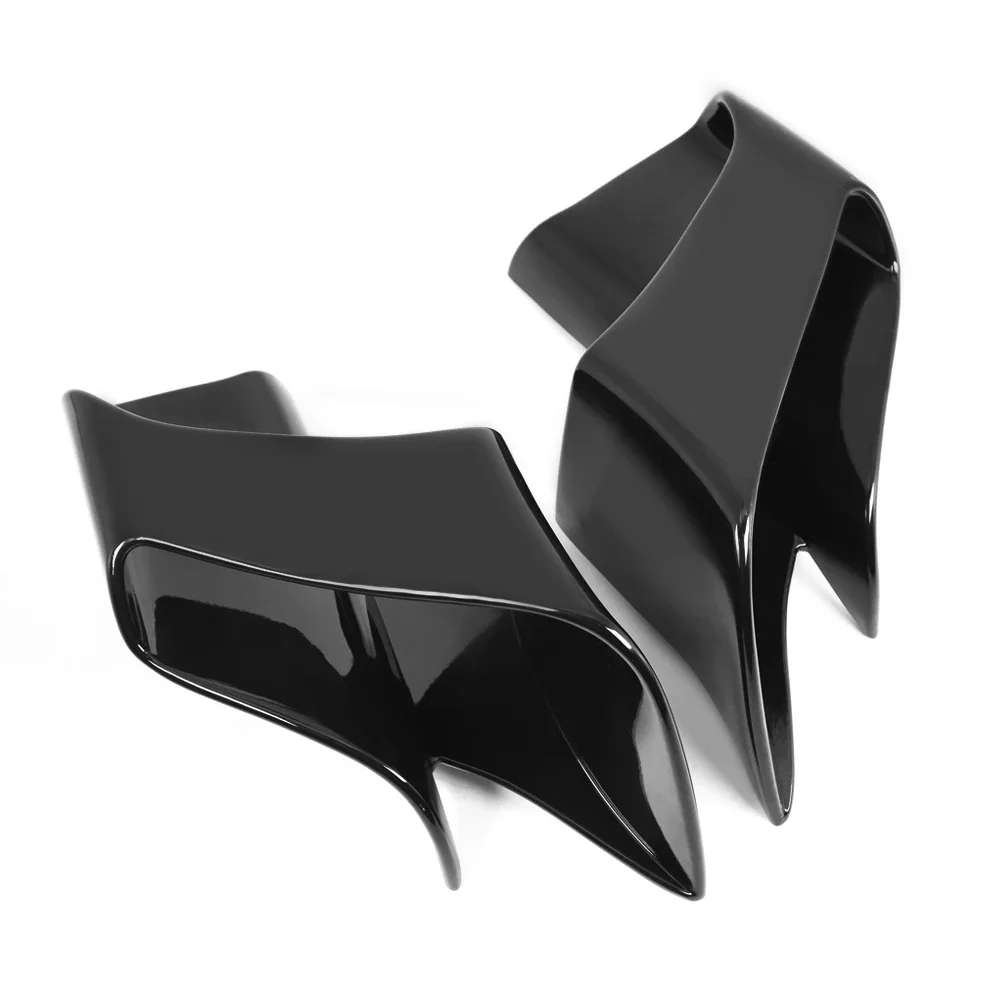 【star piece】 Kawasaki ZX6R 2024-2025 Yan Kanat Aerodinamik Spoiler Siyah Plastik