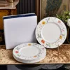Plato blanco de 10.5 pulgadas *6
