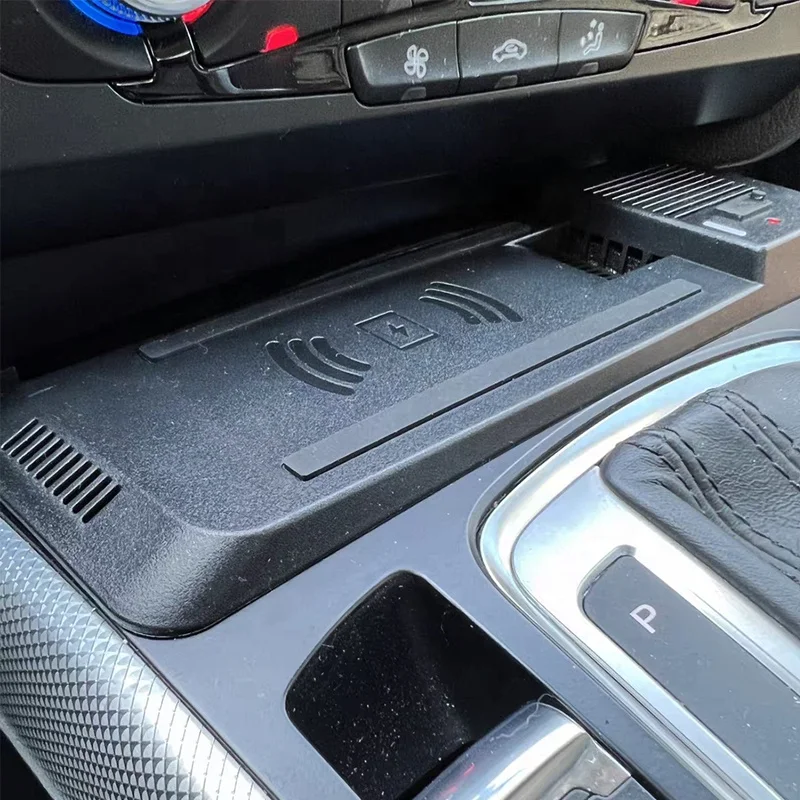 15W Wireless Charging Pad for Audi A5 A4 Allroad S5 RS5 Q5 A4 B8 B9 Charger USB Quick Charge Phone Holder Car Accessories - Image 5