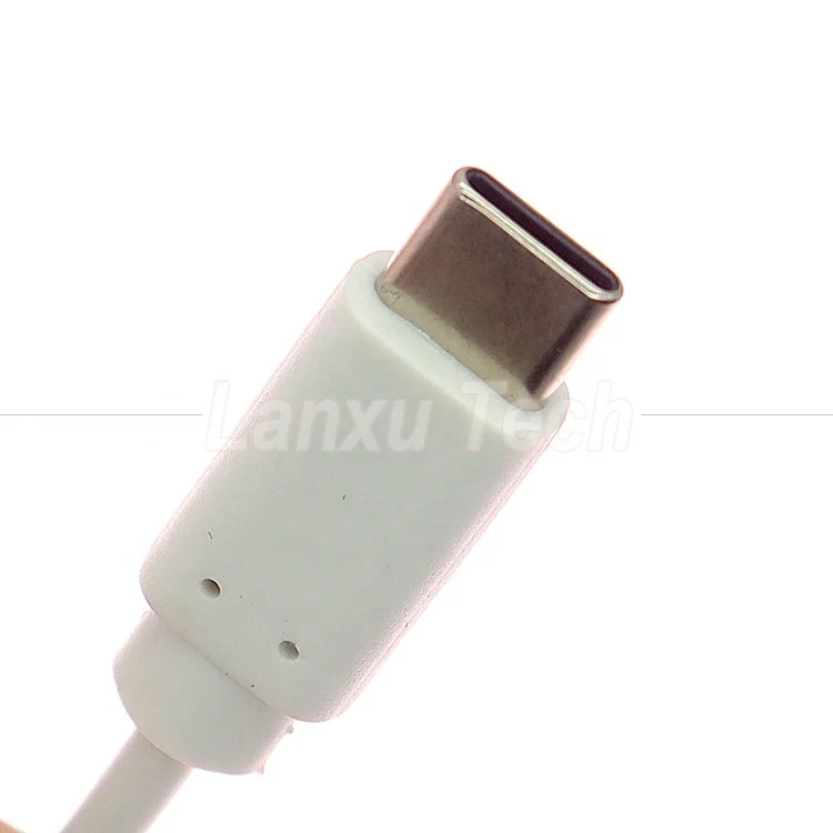 Customization USB Type C Male Female to Bare Wire Pigtail End Charger Cable with Strain Relief