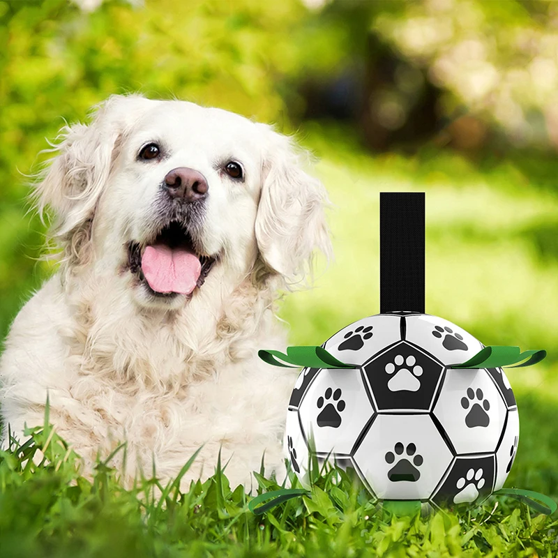 Pet Products Wholesaler Dog Football with Grab Handles, Interactive Dog Toy  for Tug of War Dog Toy Dog Water Toy Durable Dog Balls - China Dog Football  with Grab Handles and Durable Dog Ball price