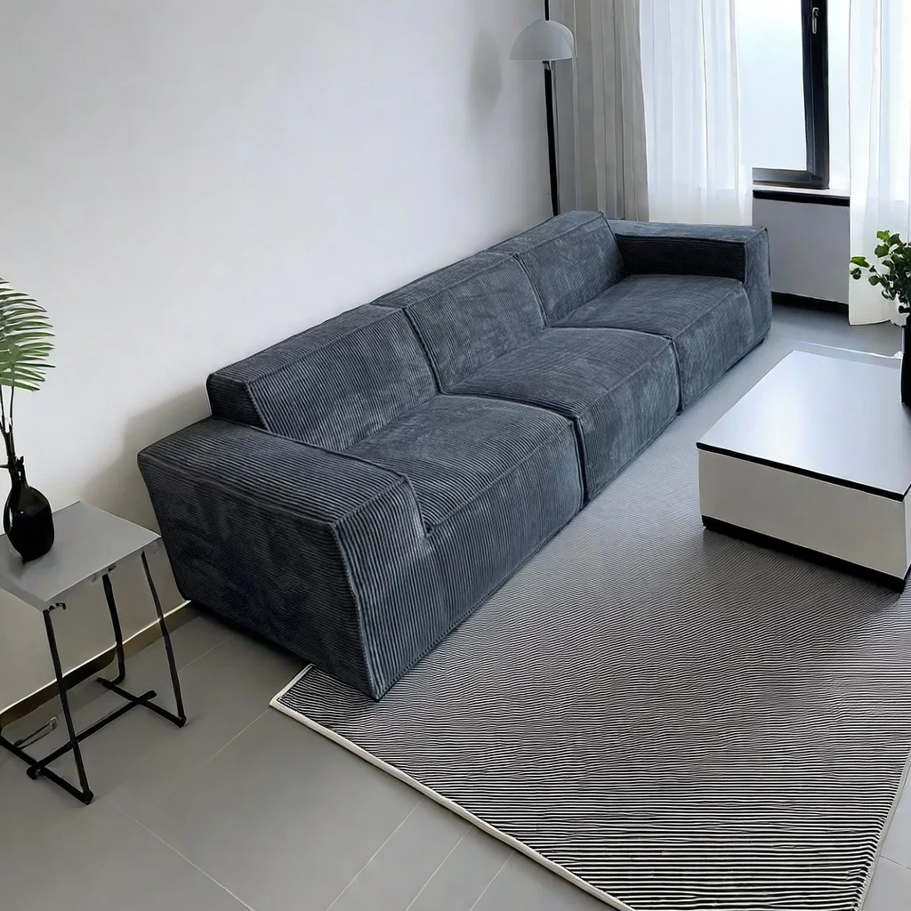 Vacuum Compression Sofa Modem  Sectional Compressed Sofa China High Density Foam 3 Seats Compressed-Sofa Set Furniture