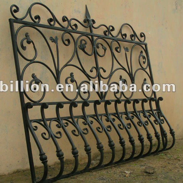 2012new Design China Manufacture Producer Wrought Iron Window Frame