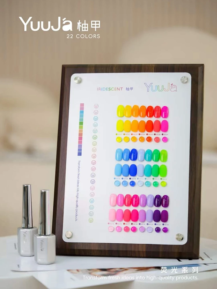 YUUJA 22-Color Eco-Friendly Non-Toxic UV Gel Nail Kit for Women