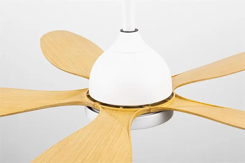 Malaysia Hot Sale Silent 56 Inch 55W DC Copper Motor Five Indoor Ceiling Fan for Living Room