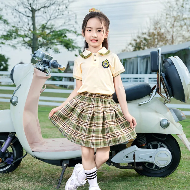 Shop Kids' Cute Yellow Cotton Fabrics for School Uniforms