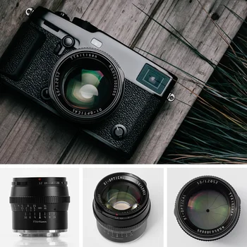 7artisans 35mm F1.2 Mark II Full Frame Large Aperture Zoom Lens Metal 7 Blades for E Mount product image