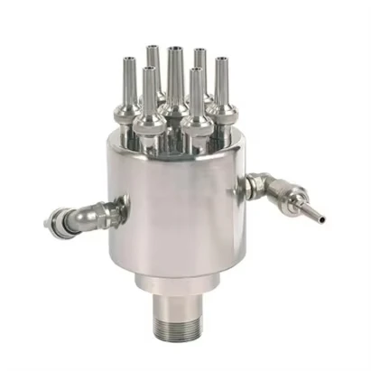 Factory Copper Stainless Steel Dancing Water Jet Fountain Nozzle Sprinkler Heads Fountain Rotating Fountain Nozzle