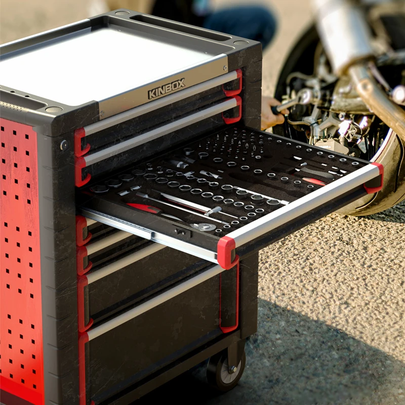 Ningbo Kinbox Tool Cabinet With 278pcs Hand Tools Set for Mechanic