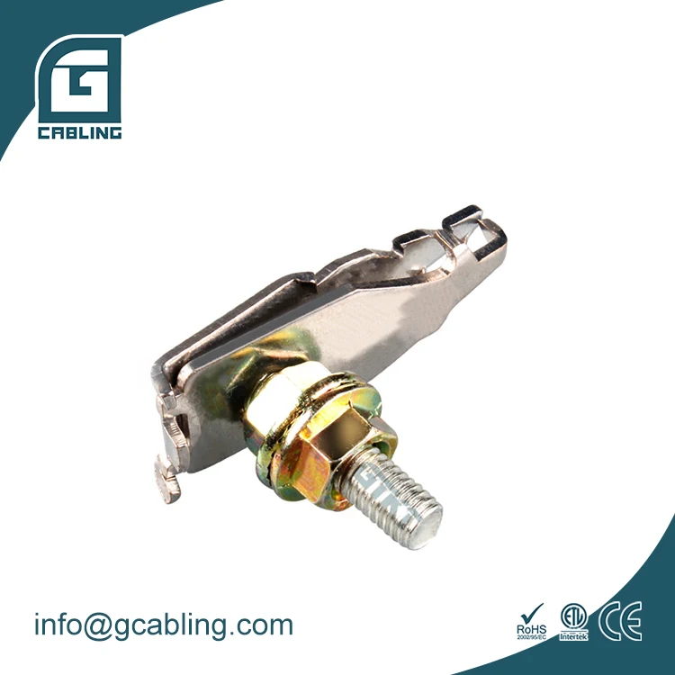 Gcabling Brass Ground Earth Static Grounding Clamps Cable Copper Clip ...