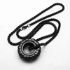 Black with 4mm60cm square pearl chain