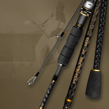 Newbility Ultra Light Carbon Fishing Rod 1.68m 1.8m 1.98m High Quality Casting and Spinning Fishing Rods – Rod – view 4