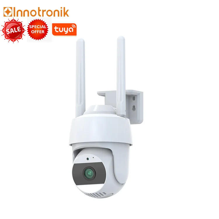 Innotronik Waterproof Wireless Two Way Audio Full Colour Night Vision Smart WiFi 1080p Smart Home Security Outdoor Camera